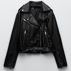 Faux Leather Jacket